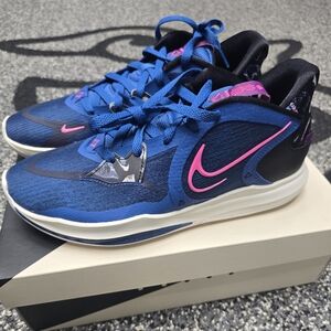 Nike Blue and Pink Athletic Shoes